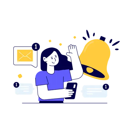 Ilustración notificaciones